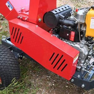 diesel woodchipper-remote-start-wwd-550